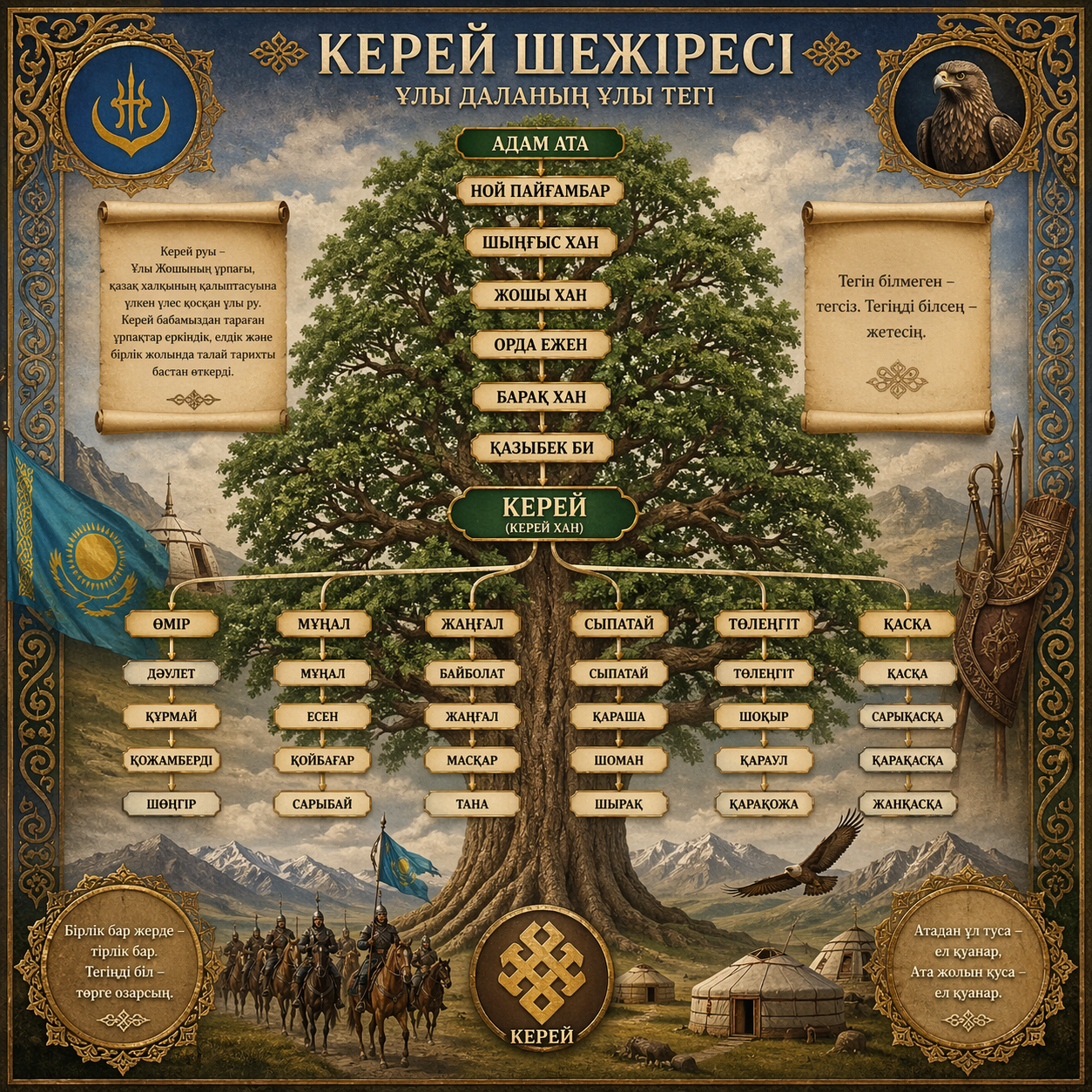 Керей шежіресі 2026